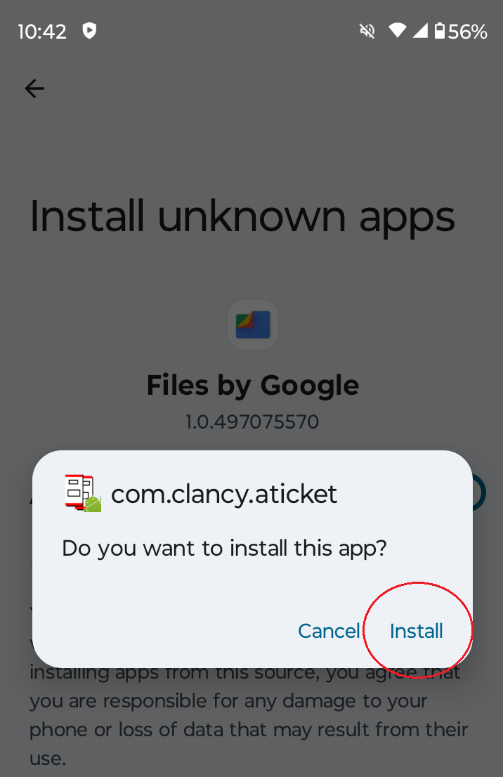 Now press Install